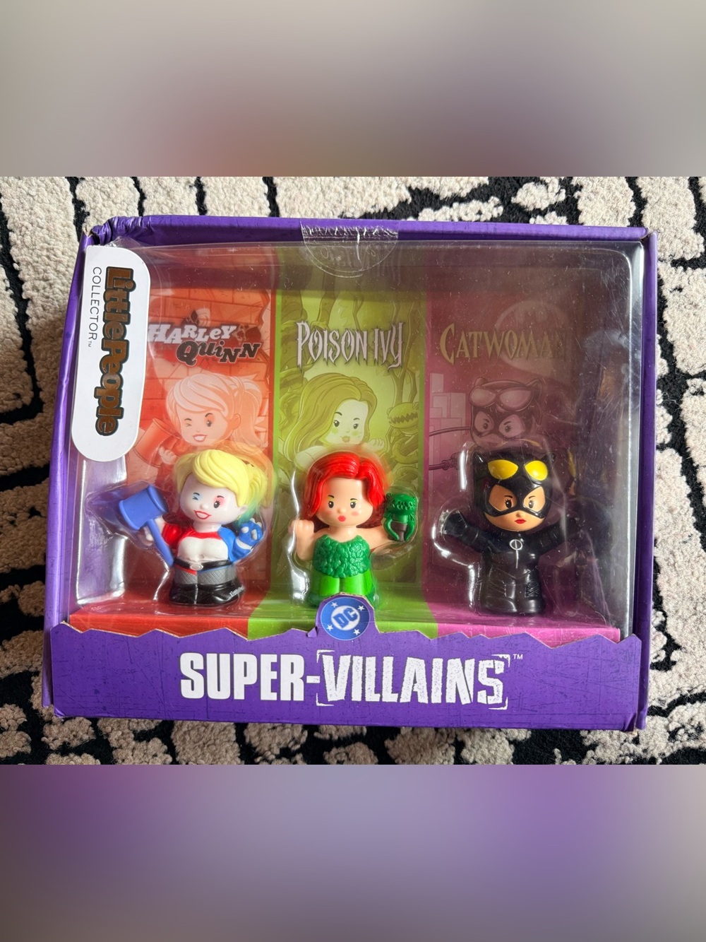 NIB Fisher Price Little People DC Super Villains Set